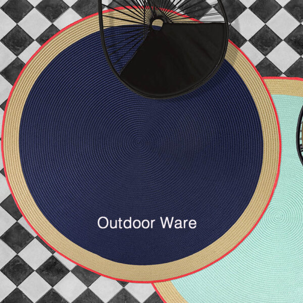 Outdoor Teppich un Rund von Tisca