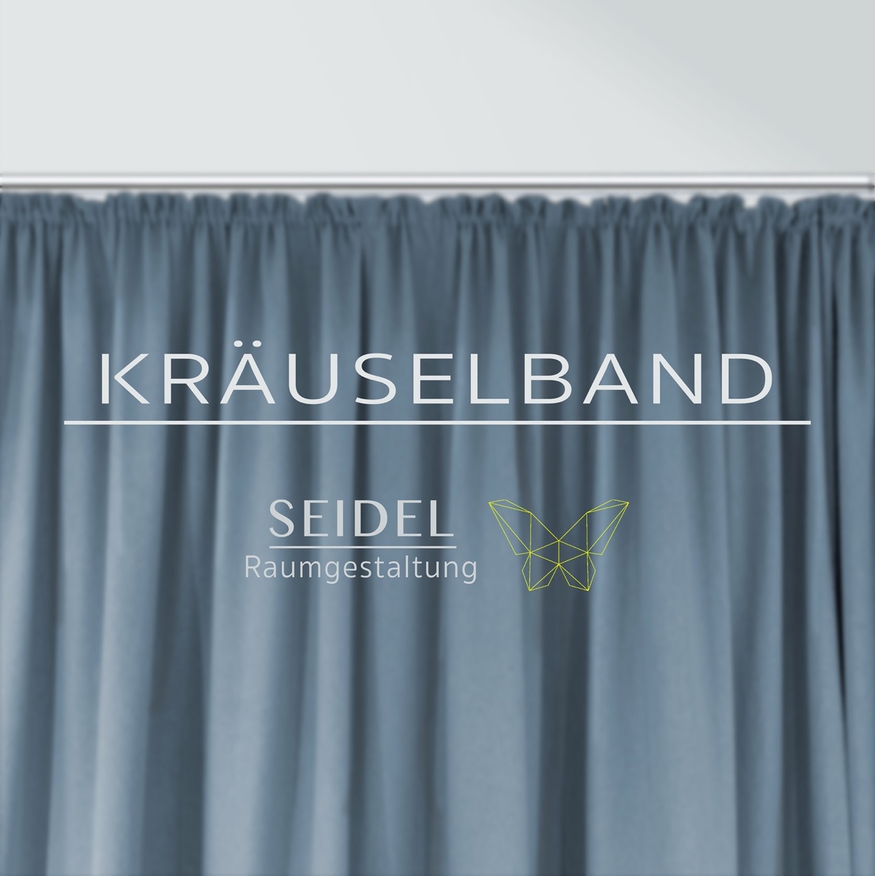 Ein Vorhang mit Kräuselband