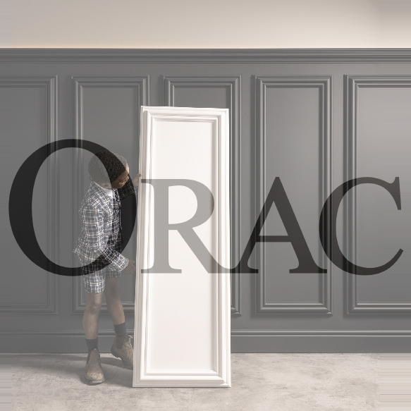 Diese Bild zeigt eine drei-d Wandgestaltung von orac