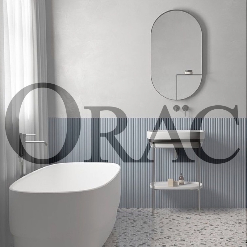 Diese Bild zeigt eine drei-d Wandgestaltung von orac